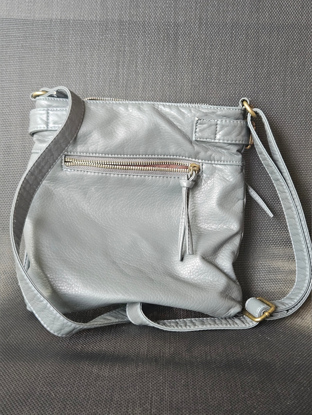 Mountain West Washed Leather Crossbody Bag View 2